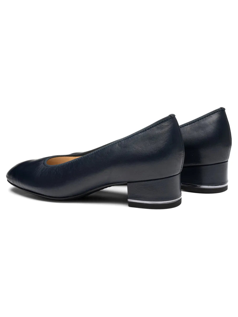 Ara - Dècolletè donna in pelle nera.