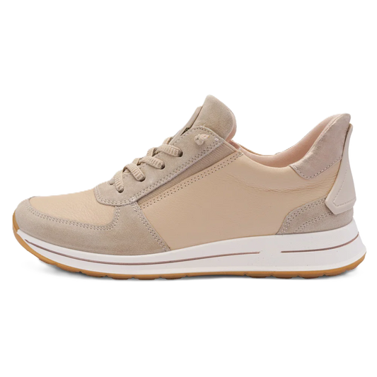 ARA - Sneakers donna in pelle beige.