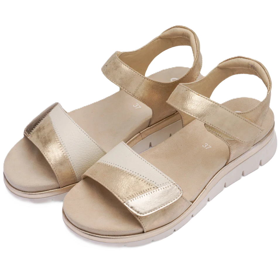 Ara - Sandali comodi in beige.