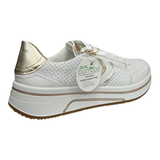 Ara - Sneakers in pelle bianca.