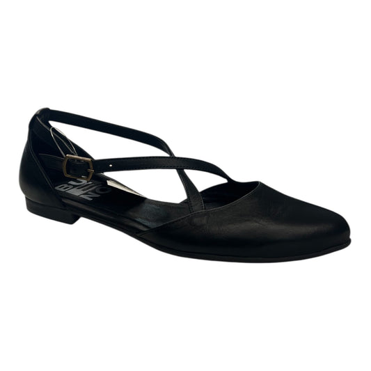 Bueno - Ballerina donna in pelle nera.