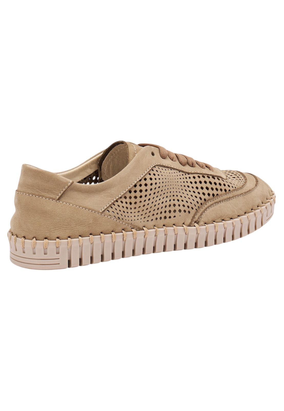 Frau - Sneakers in nabuck laserato.