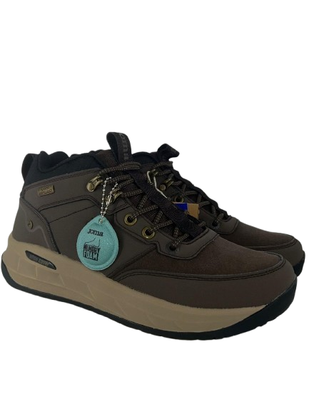 Joma - Scarponcini uomo in pelle e camoscio marrone.