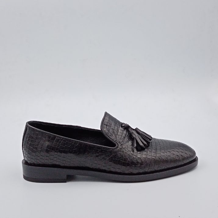 FRAU - Mocassino in pelle con nappine -30%