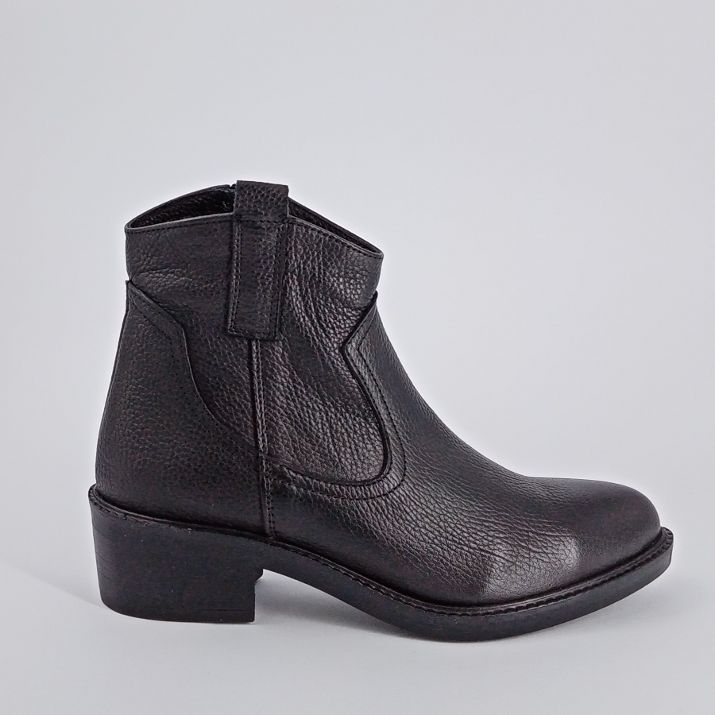 BUENO - Tronchetto texano nero - 50%