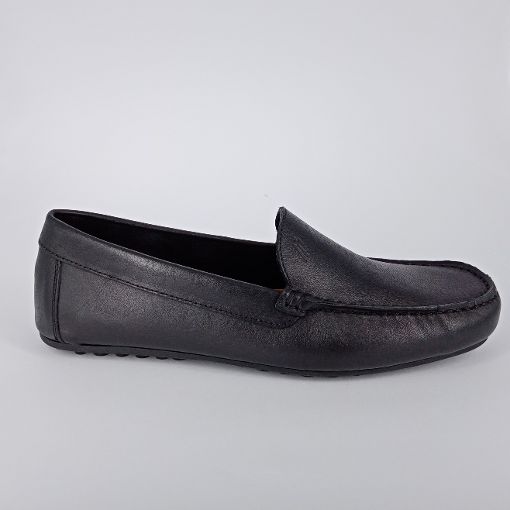 FRAU . Mocassino uomo in pelle nera - 30%
