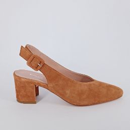 CINZIA VALLE . Chanel sling back in camoscio coloniale -40%