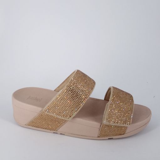 FITFLOP . Ciabatta platino a due fasce - 30%