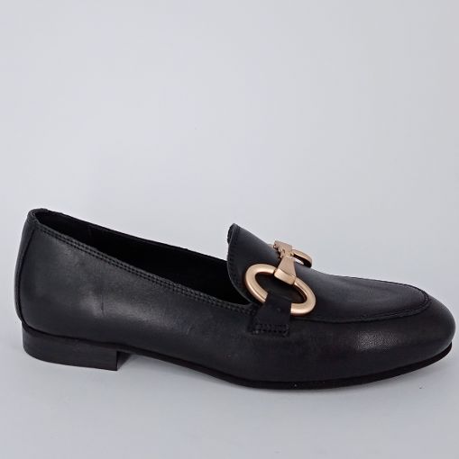 MARCONATOSTYLE - Mocassino in pelle nera - 30%
