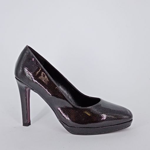MELLUSO . Decolletè in vernice nera -50% .
