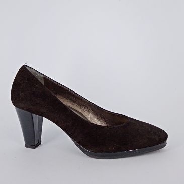 CONFORT - Decoltè in camoscio nero - 50 %