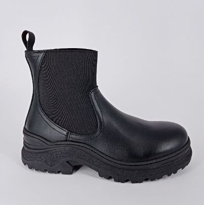 Frau - Beatles Chunky in pelle nera . -50%