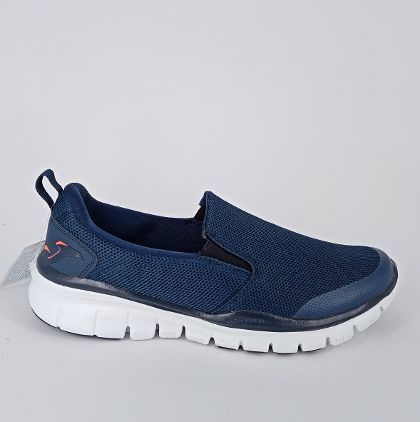 JOMA - Slip-on uomo in tessuto blu . -