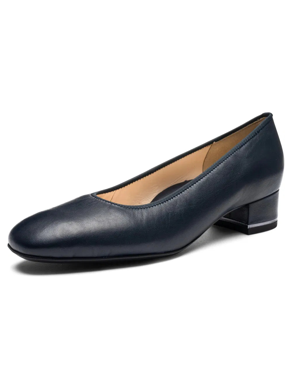 Ara - Dècolletè donna in pelle nera.
