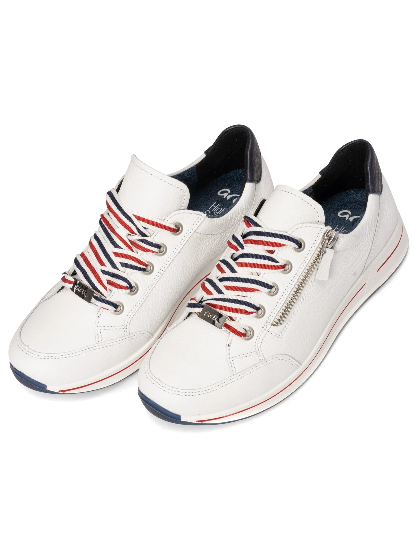 ARA - Sneakers in pelle bianca .