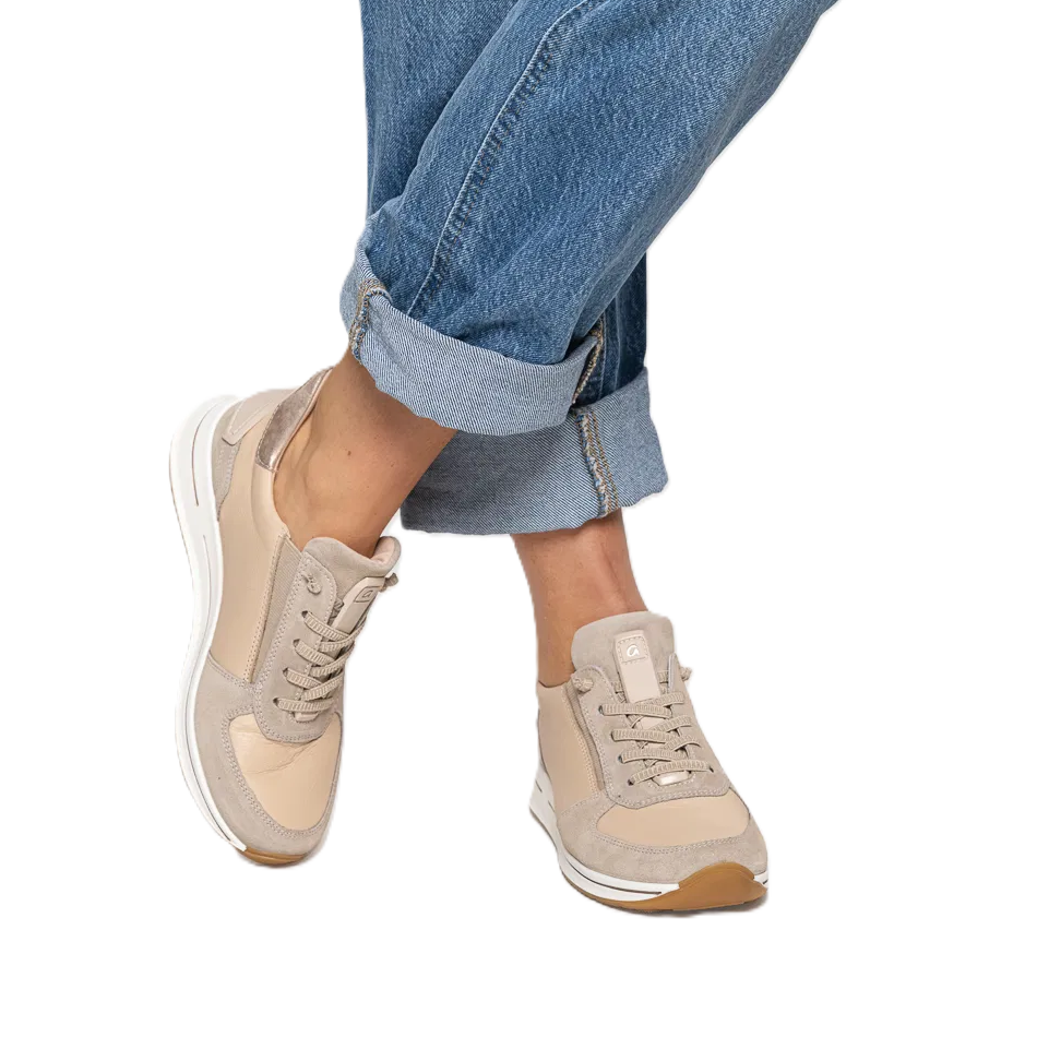 ARA - Sneakers donna in pelle  beige.