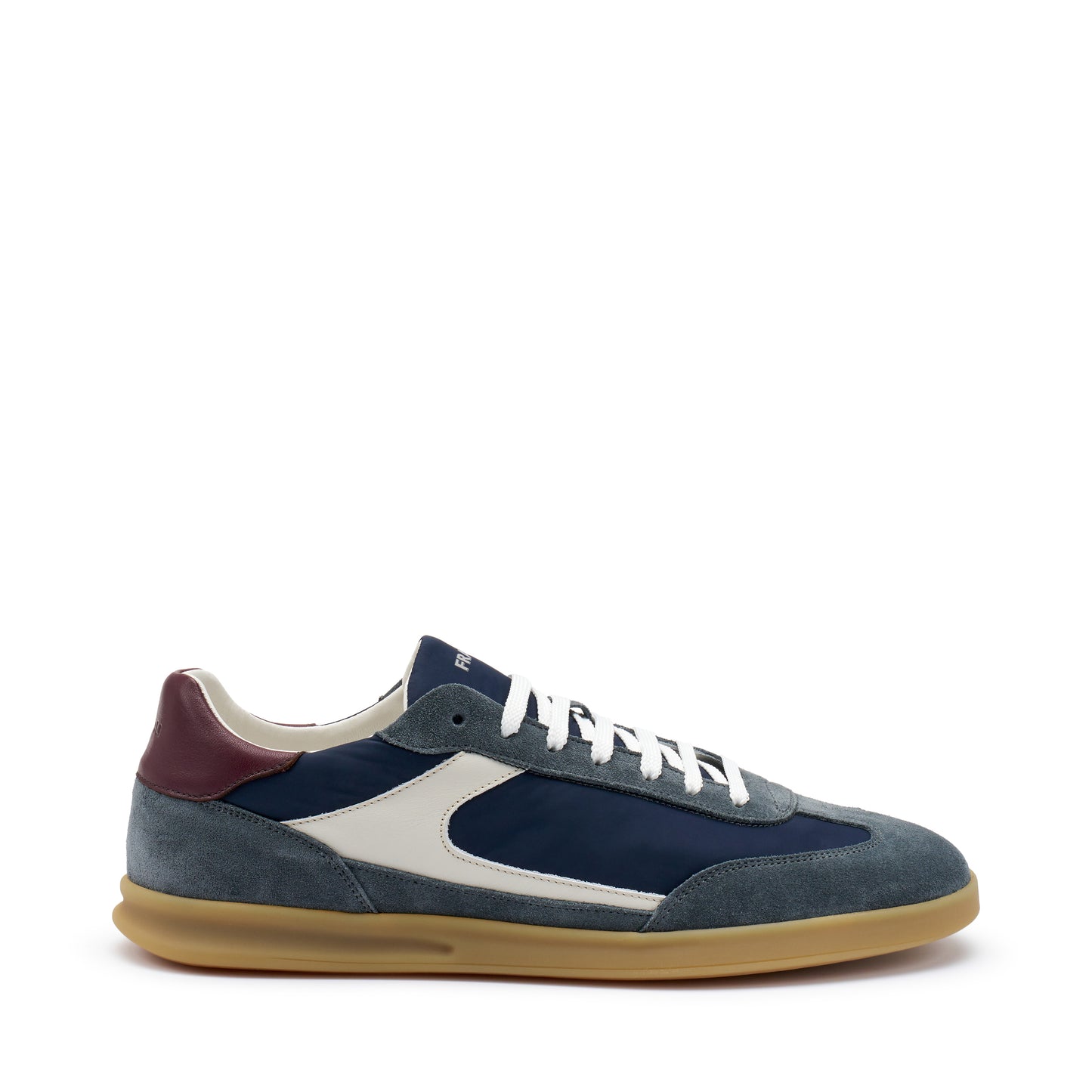 Frau - Scarpa sneakers uomo in pelle scamosciata  blu .