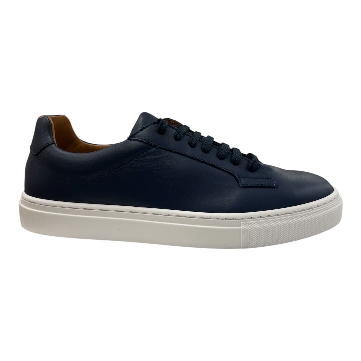 Frau - Sneakers uomo in pelle blu.