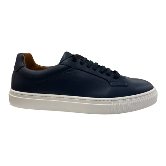 Frau - Sneakers uomo in pelle blu.