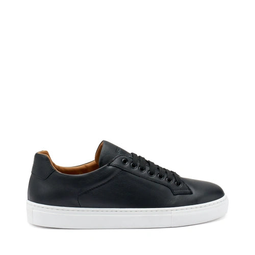 FRAU . Sneakers uomo  in pelle nera .