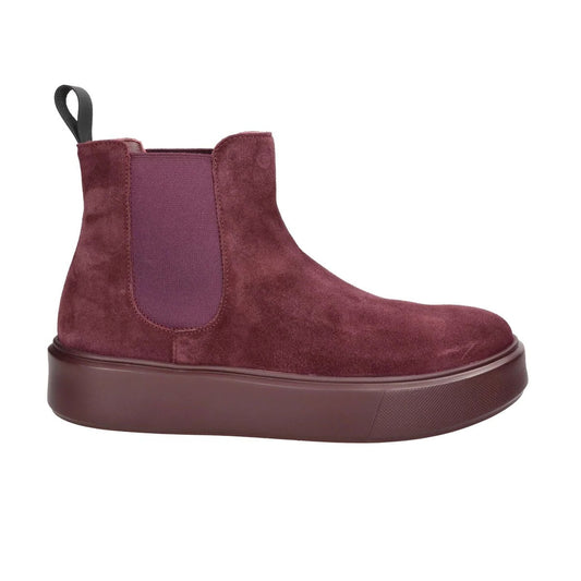 Frau - Beatles camoscio bordeaux donna.