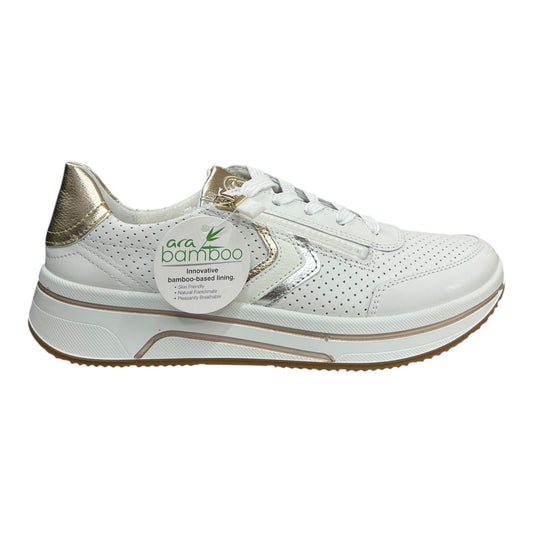 Ara - Sneakers in pelle bianca.