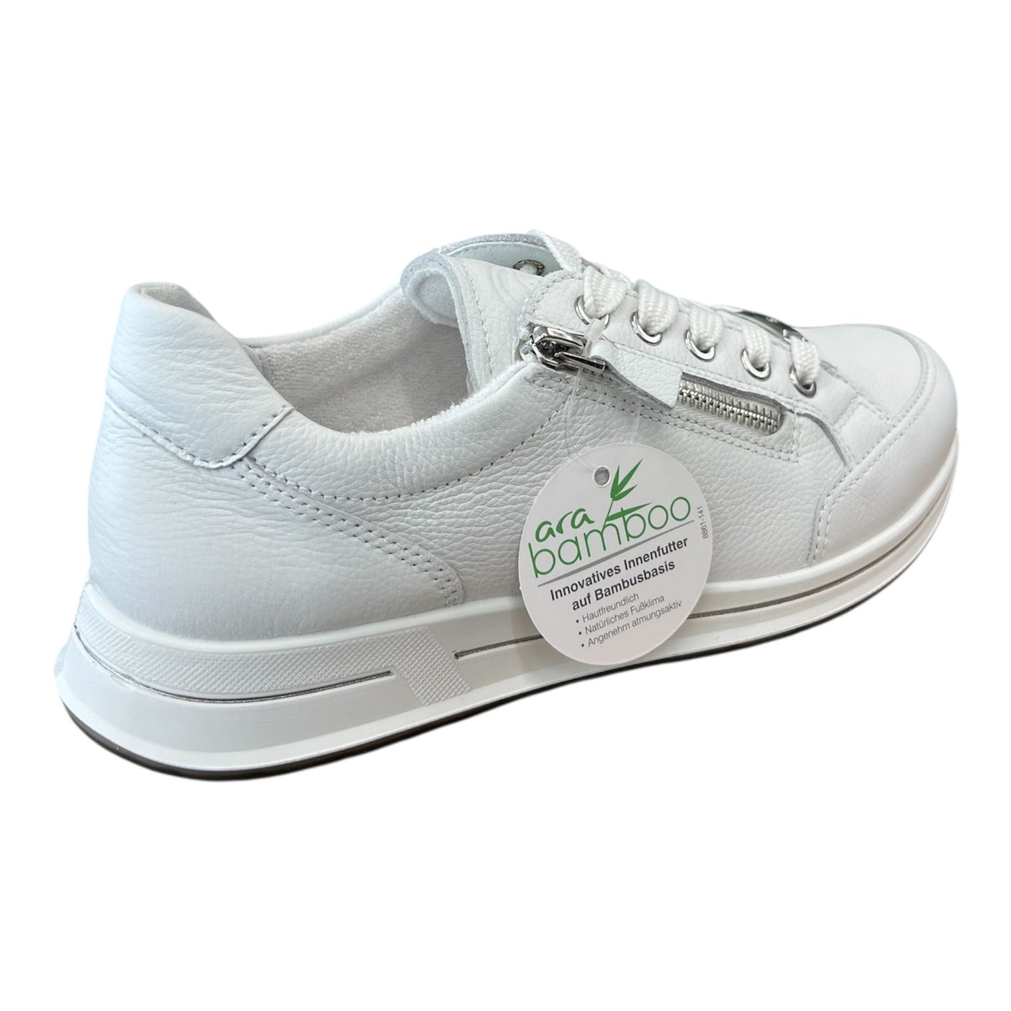 Ara - Sneakers donna in pelle bianca.