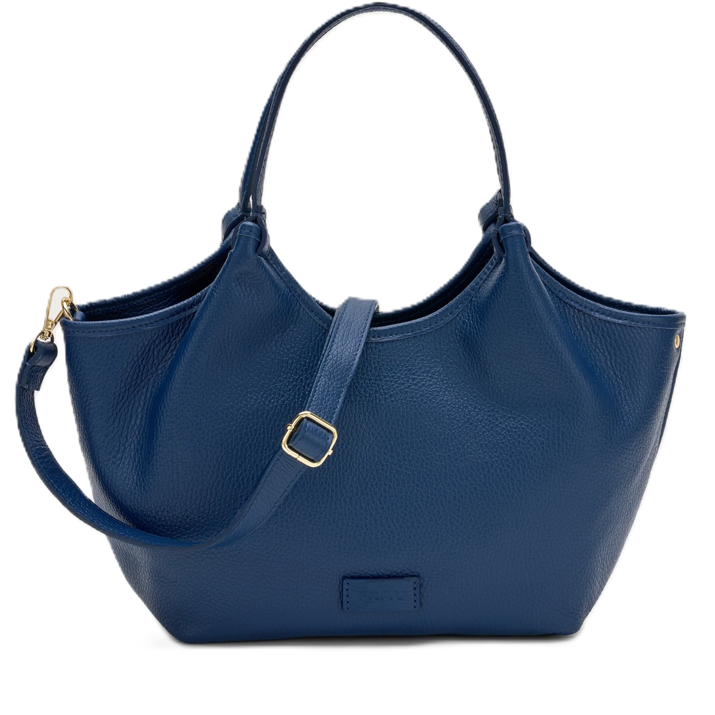Frau - Borsa donna  in pelle blu.