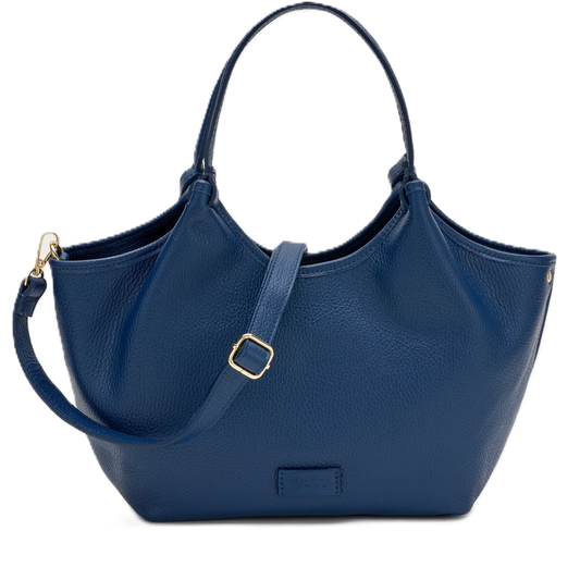 Frau - Borsa donna  in pelle blu.