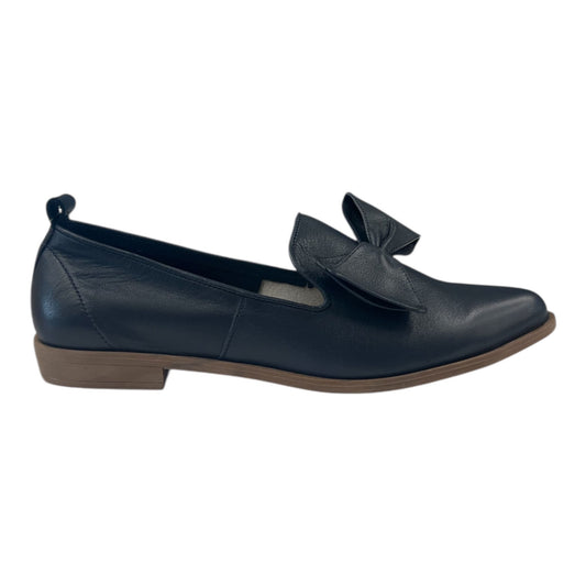 Bueno -  Ballerina in pelle blu.