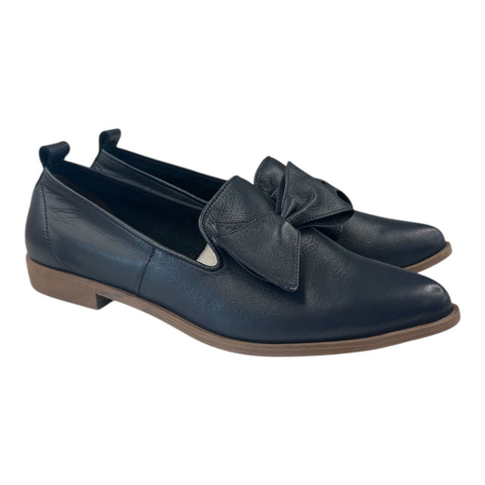 Bueno -  Ballerina in pelle blu.
