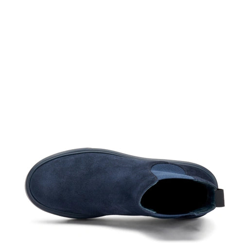 Frau - Beatles donna  in pelle scamosciata blu.