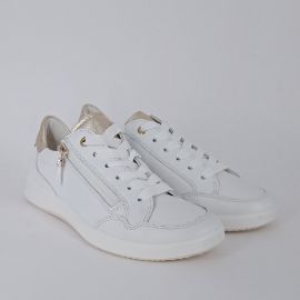 Ara - Sneakers in pelle bianca .