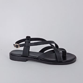 Frau - Infradito nero .