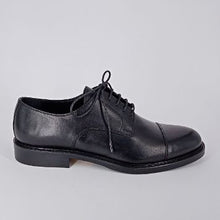 Carica l&#39;immagine nel visualizzatore di Gallery, GRAMAR SHOES . Francesina uomo  in pelle nera
