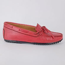Carica l&#39;immagine nel visualizzatore di Gallery, MASTRO DOMENICO: Mocassino in nappa rossa.
