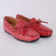 Carica l&#39;immagine nel visualizzatore di Gallery, MASTRO DOMENICO: Mocassino in nappa rossa.
