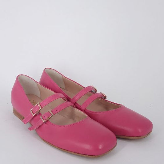 MRCshoes-  Ballerina maryjane  fuxia