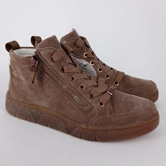 ARA-  Polacchino in camoscio  beige. -
