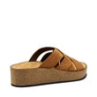 Frau - Ciabatta in pelle scamosciata marrone.