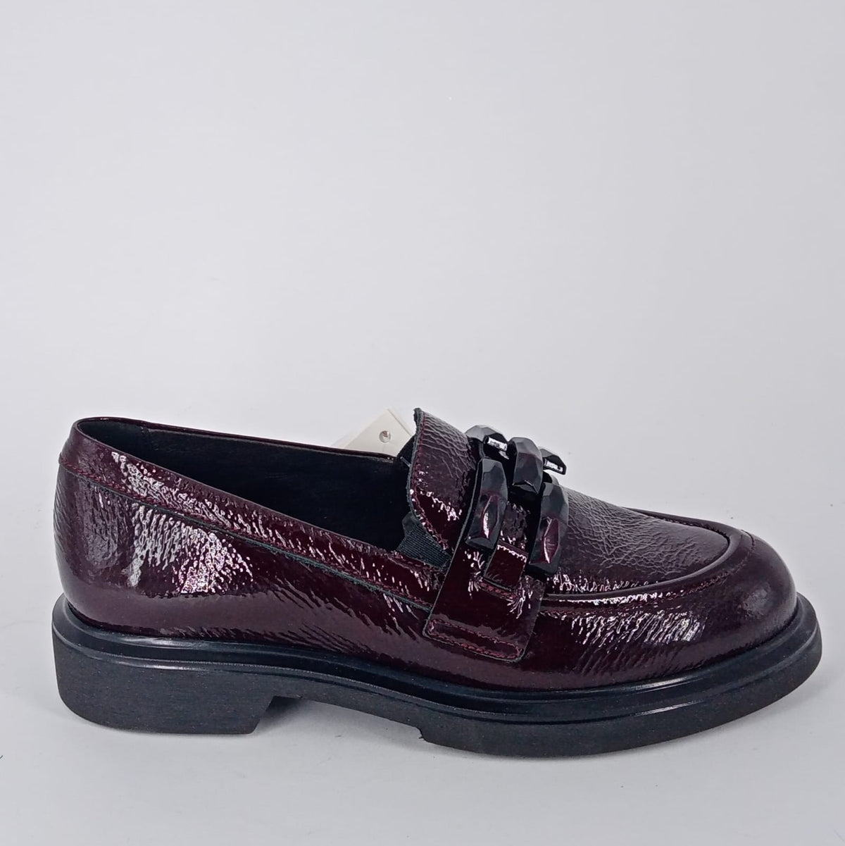 SUSIMODA- Mocassino naplak bordeaux.