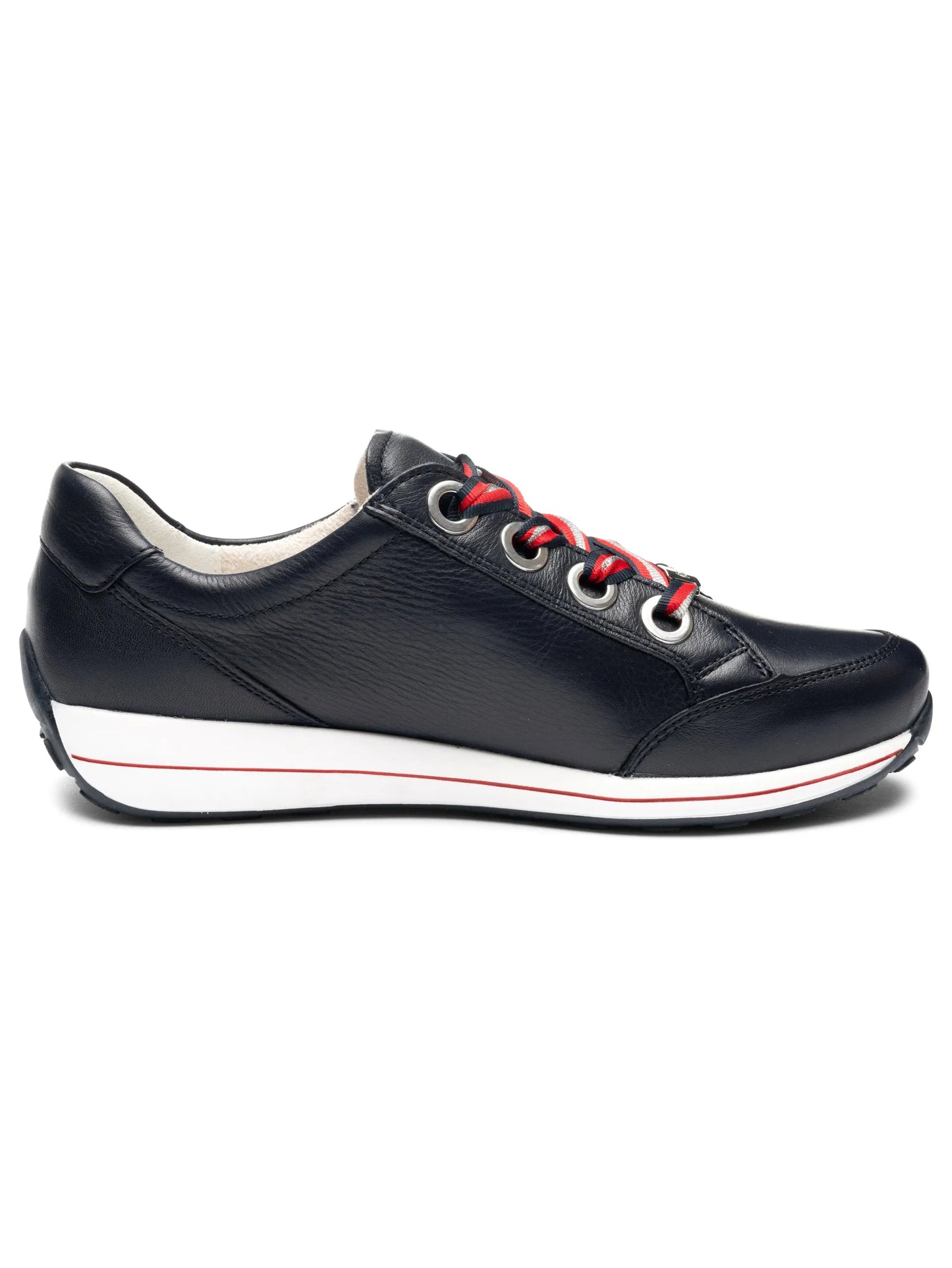 Ara - Sneakers in pelle blu.