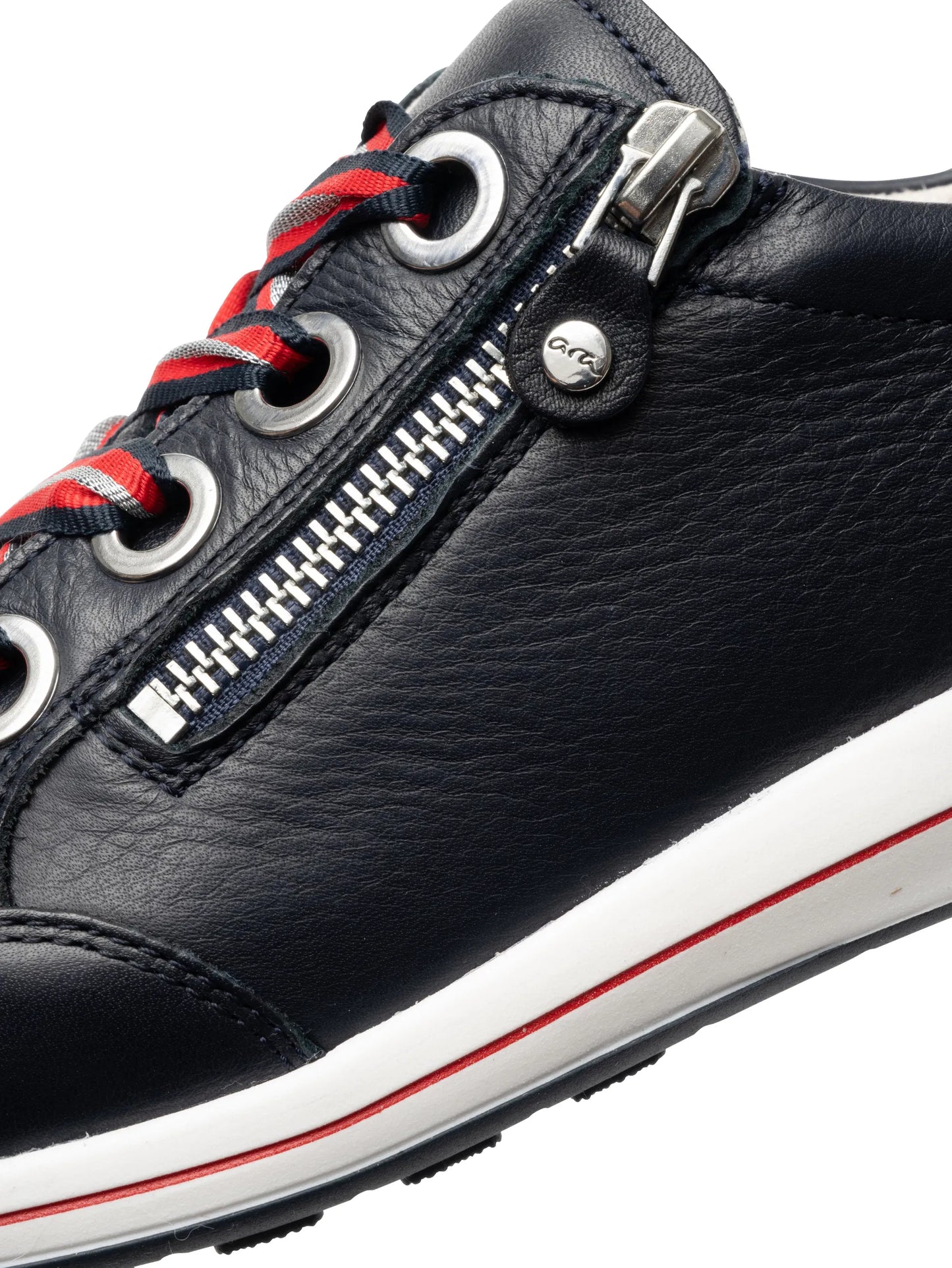 Ara - Sneakers in pelle blu.