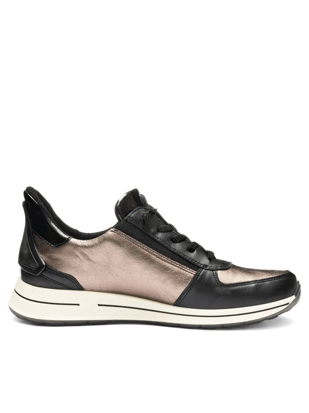 Ara - Sneakers donna in pelle nera.