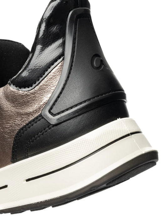 Ara - Sneakers donna in pelle nera.