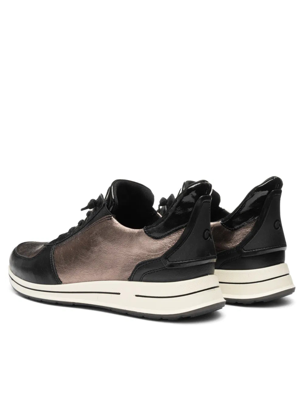 Ara - Sneakers donna in pelle nera.