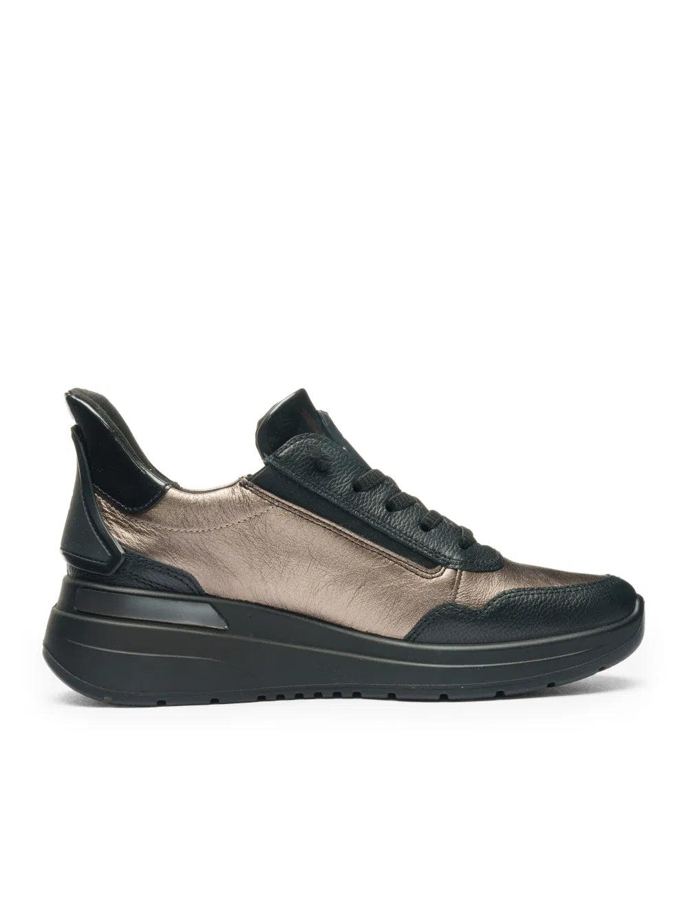 Ara - Sneakers donna in pelle nera.