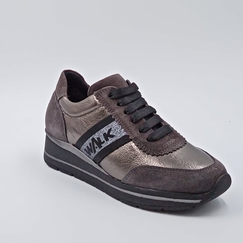 MELLUSO Walk - Sneakers antracite  con lacci