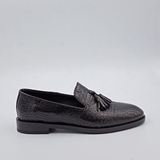 FRAU - Mocassino in pelle con nappine -30%