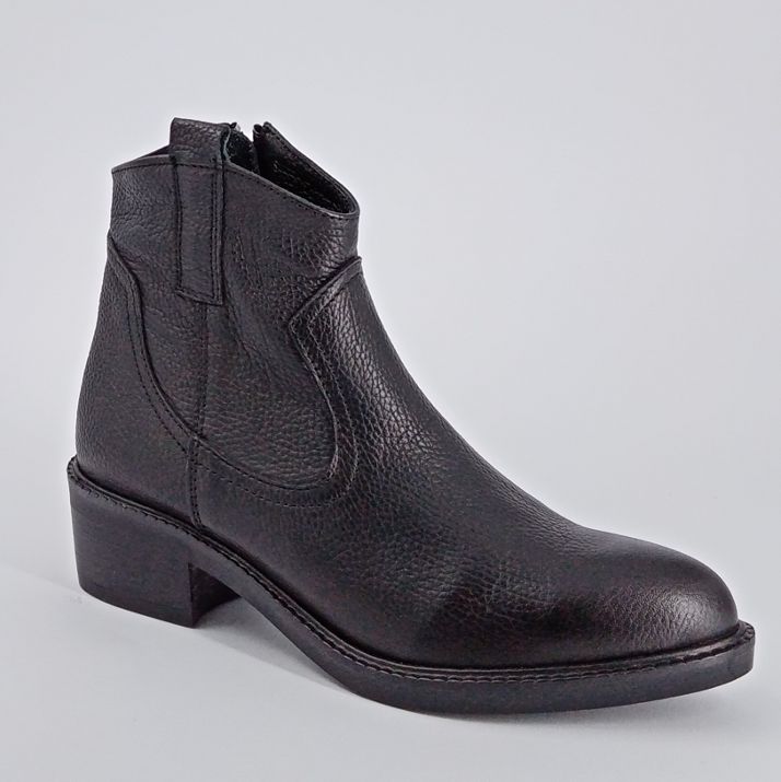 BUENO - Tronchetto  texano nero - 50%